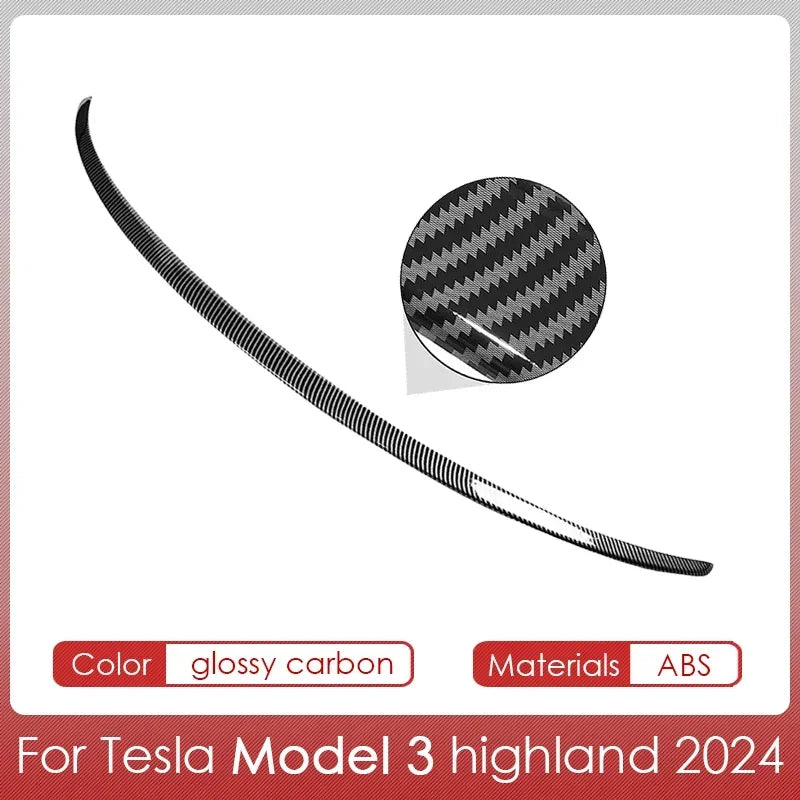 Auto Heckspoiler für Model 3 / Model S/Model X/Model Y 2013-2025,ABS Auto  Wasserdicht Kofferraum Spoiler,Auto Zubehör : : Auto & Motorrad