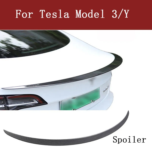 Heckspoiler für Tesla Model 3 Y 2017-2023 2024 Kofferraumspoiler Lippe –  CarTechWorld